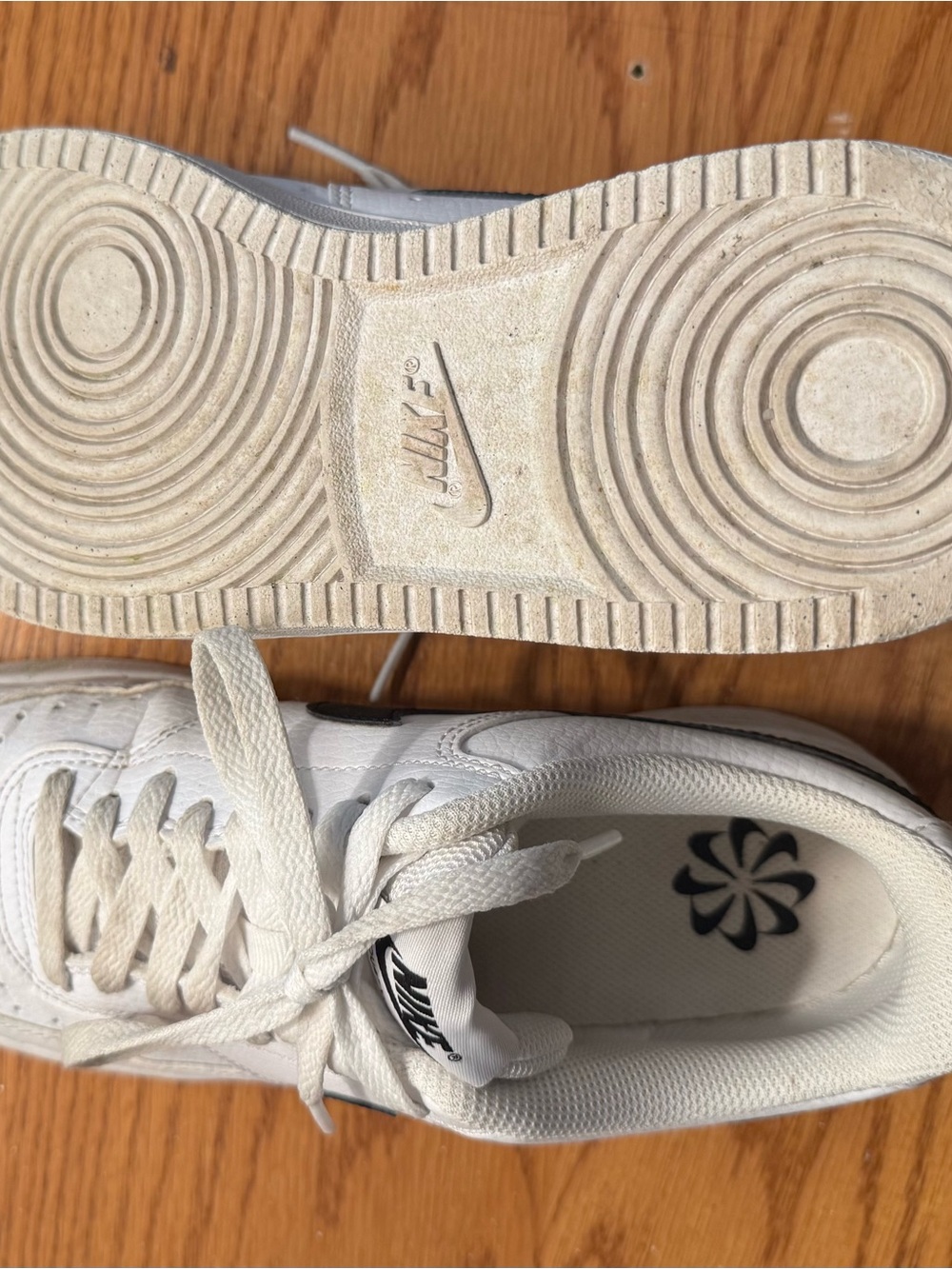 Nike White Low-Top Athletic Sneakers